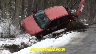 I Runda SZK  Wyścig Bukowa  Góry  20130203 HD  kjs crash rally dzwon [upl. by Muir]