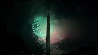 July Fourth DC Fireworks in Washington DC 2024 [upl. by Alurta673]