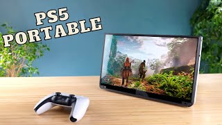 THE PLAYSTATION 5 PORTABLE GOT MADE  FULL CONSOLE RUNNING IN A MOBILE BOX  THIS IS SICK diy DIY [upl. by Norabal]