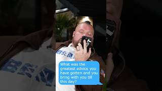 Eddie Hall tells the best advice hes ever gotten [upl. by Newnorb457]