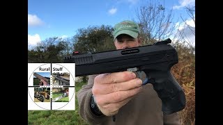 HW40 Air Pistol Review and Target Shoot 10 to 32 meters [upl. by Aniala]