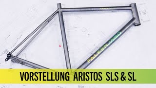 Falkenjagd Titanium Bikes Aristos SLS amp SL Modell 2025 I 6al4v Titanium I patented seamless Tubing [upl. by Nahte]