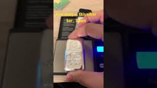 250 grams Silver Bar germaniaMint silver investmen [upl. by Haleigh]