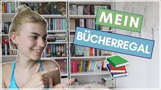 BOOKSHELF TOUR 2019 Mein Bücherregal Part 1  tonipure [upl. by Seravat]