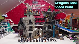 Lego Harry Potter Gringotts Bank  Speed Build  Time lapse  Lego Set 76417 [upl. by Aimas726]