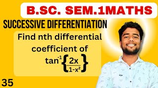 Find the nth differentiation coefficient of tan1 2x1x2 Nth derivative of Tan 1 2x1x2 [upl. by Alarise]