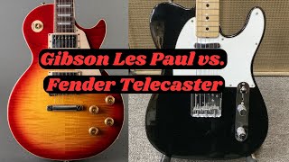 Gibson Les Paul vs Fender Telecaster [upl. by Ursula246]