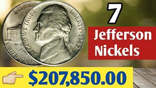 Jefferson Nickels Worth Money  7 Most Valuable Jefferson Nickels Values Sold At Auctions [upl. by Colwin]