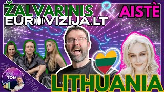 🇱🇹 Žalvarinis amp Aistè REACTION amp Analysis  EurovizijaLT SF2  Lithuania  Eurovision [upl. by Lewie]