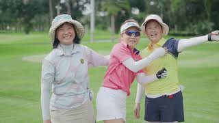 14th Asian Ladies Invitational Interport Golf Tournament day 2 [upl. by Niwde]