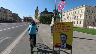 Ep153🇩🇪Cu bicicleta prin MUNCHEN  Oktoberfest si obiective turistice München [upl. by Studley]