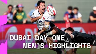 Spain STUN in Dubai  HSBC SVNS Dubai 2024  Day One Mens Highlights [upl. by Hallam54]