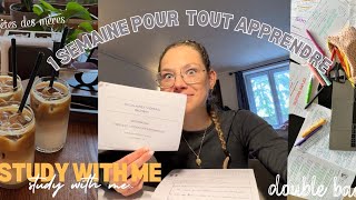 JE PASSE LE BAC bachibac study with me finals exams double bac espagnol [upl. by Asilec967]