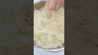 Delicious Knafeh  Arabic Food Street Recipe [upl. by Aimik]