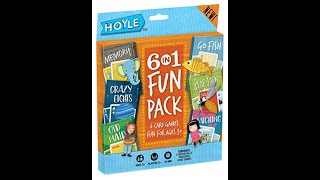 Card Games for Kids Hoyle 6 in 1 fun pack [upl. by Mak]