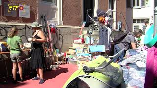 Städtischer Flohmarkt in der Uhlandstraße Tübingen [upl. by Ecilayram783]