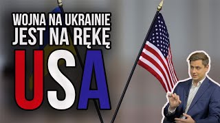 Wojna Rosji z Ukrainą jest na rękę USA [upl. by Ploch517]