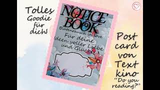 Buchtrailer NOTICEBOOK Blütenrausch in love von Enna Steahle [upl. by Katya68]