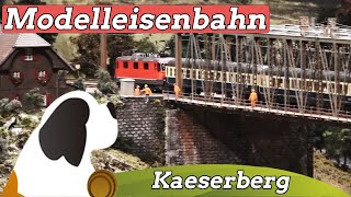 Chemins de fer du Kaeserberg  Modelleisenbahn in Fribourg [upl. by Milzie]