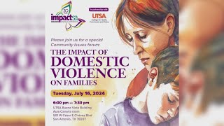 Community forum to discuss the impact of domestic violence on families [upl. by Elston448]