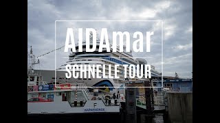 AIDAmar Schneller Rundgang über das Schiff [upl. by Horodko]