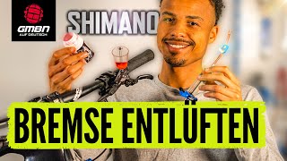 Shimano Scheibenbremse entlüften  Schritt für Schritt erklärt [upl. by Heddie]