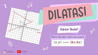 DILATASI PERKALIAN  TRANSFORMASI GEOMETRI [upl. by Latt]