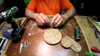 Pwalpar VLOG Restring an old wind chime Part One [upl. by Lyrahc]