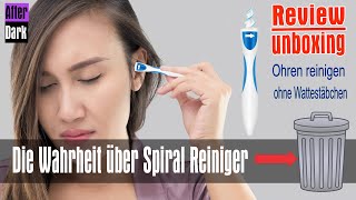 Spiral Ohrreiniger  Schrott Ohren reinigen ohne Wattestäbchen 🙃Ohrenschmalz entfernen 1 [upl. by Anyotal]