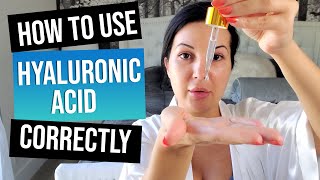 How to use Hyaluronic Acid serums correctly  Skincare by Fenya  Guidance to Glow [upl. by Inaffit137]