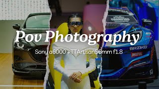 Pov street photography with sony a6000 and lens TTArtisan 56mm f 18 [upl. by Vincenz221]