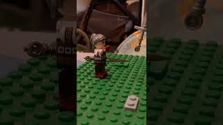 Geralt i Ciri walczyli ze strażnikami lego wiedźmin witcher animation animacja KronikiPolanii [upl. by Gorrono]