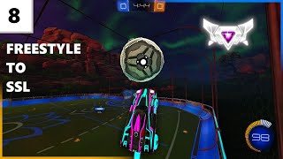 Freestyle to SSL 8 INSANE GOALS  Rocket League 1v1s [upl. by Niwred166]