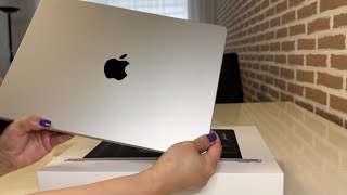 Unboxing  MacBook Pro 14inch Silver November 2024 model [upl. by Nnylyt799]