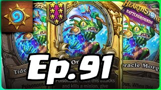 Fishing GOLDEN 7Drops  Hearthstone Battlgrounds  Ep 91 iOS Android [upl. by Estren557]