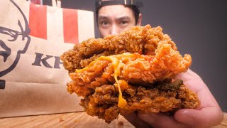 KFC Korea Just Released The TRIPLE DOWN [upl. by Tiena270]