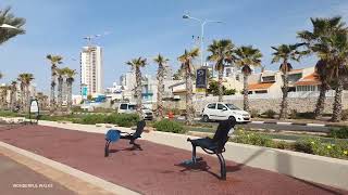 4K Walking in Ashdod Israel [upl. by Fritzie]