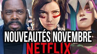 NETFLIX  Les NOUVEAUTÉS en novembre  88 films et séries [upl. by Eemyaj]