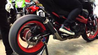 TransLogic QuickShifter on Z800 by RS SuperBike [upl. by Ilahtan]