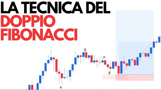 LA TECNICA DEL DOPPIO FIBONACCI  Trading Online Spiegato Semplice [upl. by Elwee771]