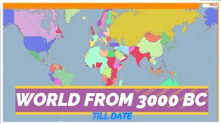 World Maps Since 3000 BC of Known History  World Map Explained [upl. by Asaret]