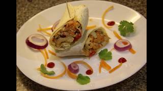 Quick Chicken Wrap Shawarma [upl. by Naujad]