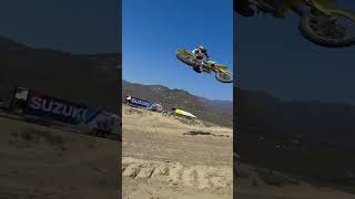 Berm Blasting Ken Roczen’s 450 at a Windy Fox Raceway [upl. by Zamora542]