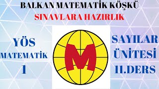 YÖS MATEMATİK 1 11 DERSBölünebilme Kuralları2 [upl. by Ragg940]