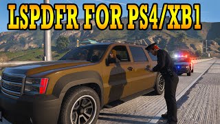 HOW TO INSTALL LSPDFR FOR PS4XB1 [upl. by Ives]