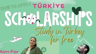 Turkey Burslari Scholarship 2023  Study in Turkey for free 🇹🇷  Fully Funded scholarship [upl. by Ennoirb]