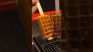 Perfect Homemade Waffles just in 5 minutes Bangla  Best Waffles Easy recipe by Tiffin Box  nasta [upl. by Amil]