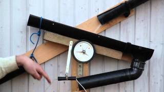 Natural Pool rainwater diverter  saving roof water DIY [upl. by Armin]