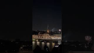 Fireworks 🎇 in Stockholm 🇸🇪 shortsvideo shorts swedendiaries new video [upl. by Riordan]