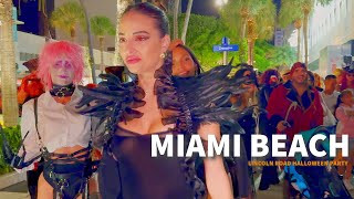 MIAMIS BEST Halloween Party on Lincoln Road Miami Beach [upl. by Ahnavas519]